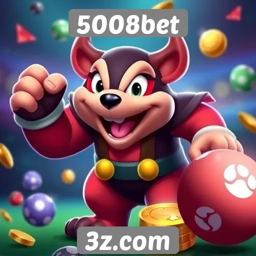 Diversidade de jogos disponíveis no 5008bet
