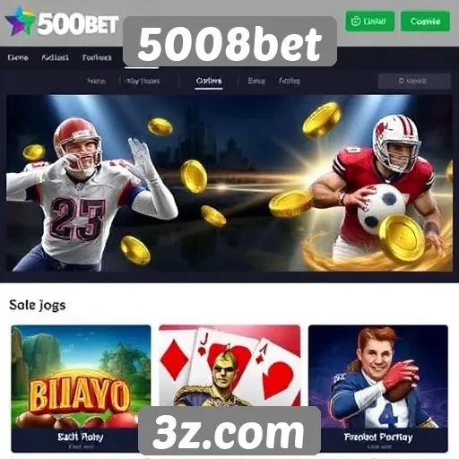 Principais jogos disponíveis na plataforma 5008bet